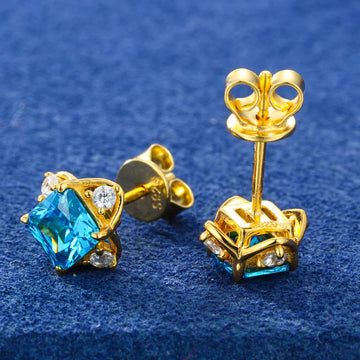 VVS Moissanite Stud Earrings