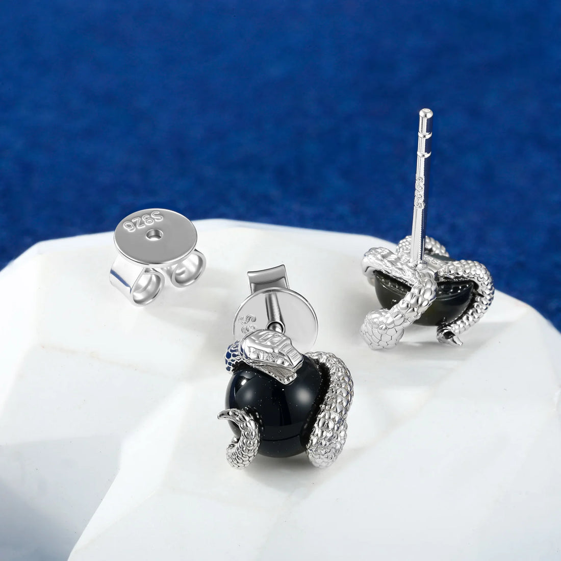 Tiger's Eye Stud Earrings