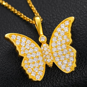 Butterfly Pendant Necklace