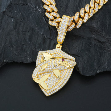 Shark Shield Pendant