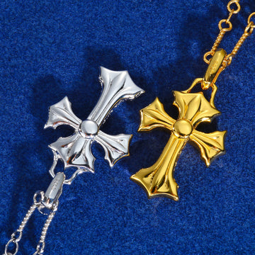 Moissanite Cross Pendant