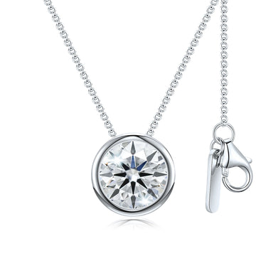 1CT Moissanite Pendant
