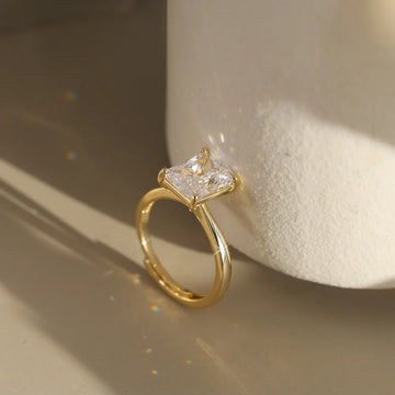 1CT Moissanite Ring