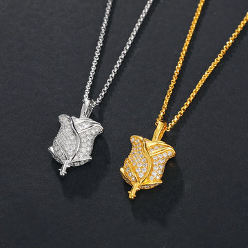 Rose Charm Pendant
