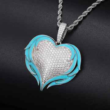 Glow in the Dark Heart Pendant