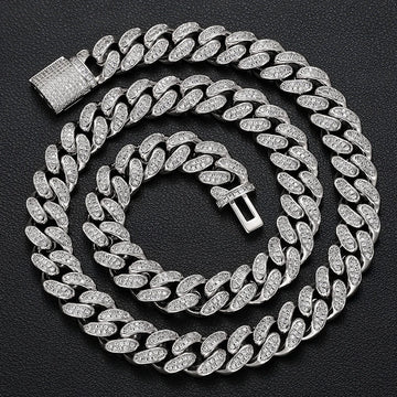 12mm Miami Cuban Link Chain
