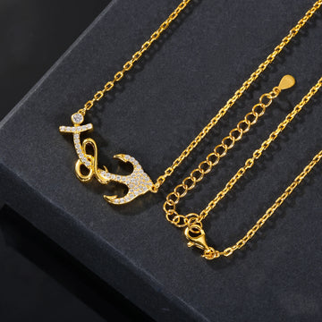 Anchor Pendant Necklace