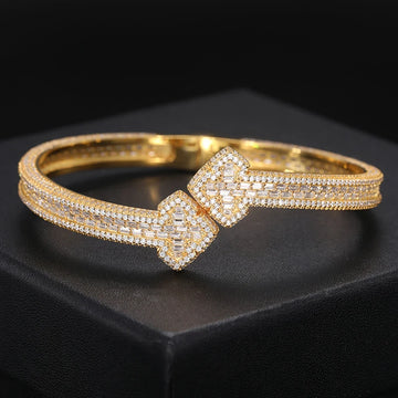 Pass Diamond Tester Jewelry Hiphop 6.5 Width 925 Sterling Silver Vvs Moissanite Arrow