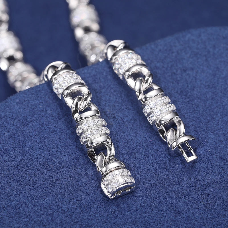 New Arrival High Quality Rapper Jewelry Rock Men 925 Sterling Silver