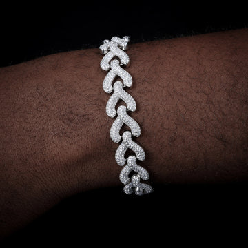Stylish New Arrivals 14mm Custom Color Hip Hop 925 Silver