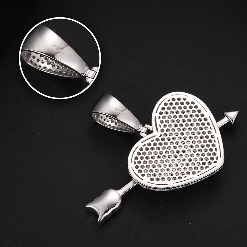 Arrow Heart Pendant
