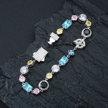 Fashionable Anniversary Gift Jewelry 925 Sterling Sterling VVS White Moissanite