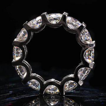 6.5mm Moissanite Ring