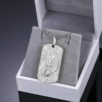 Winged Grenade Pendant