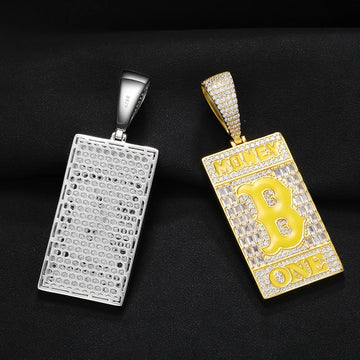 Square Letter Pendant