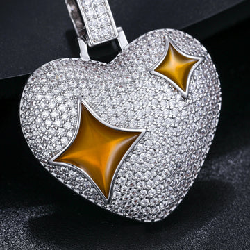 Men's Heart Pendant