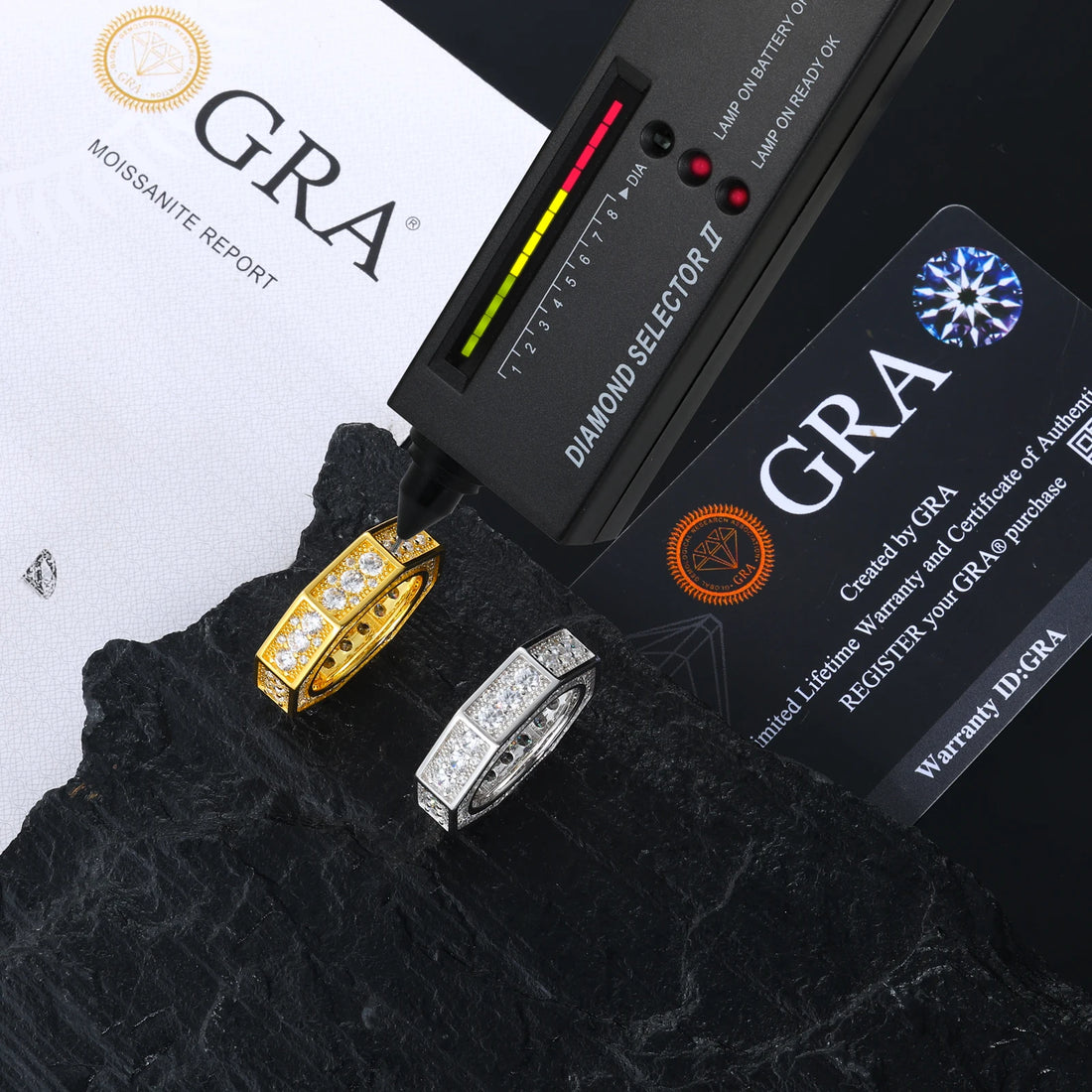 Octagon Nut Band Ring