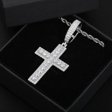 2 Layer Cross Pendant