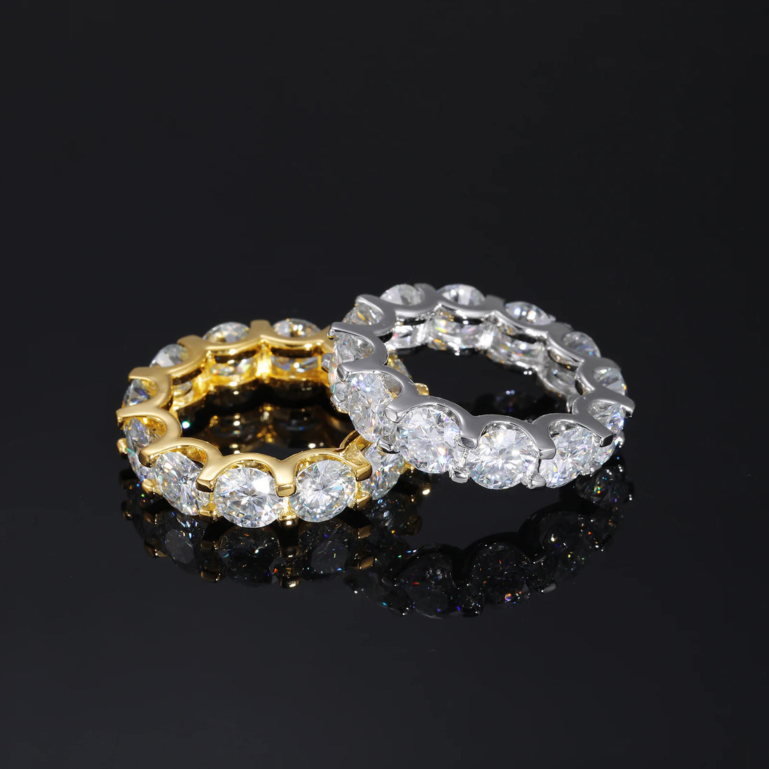 6.5mm Moissanite Ring