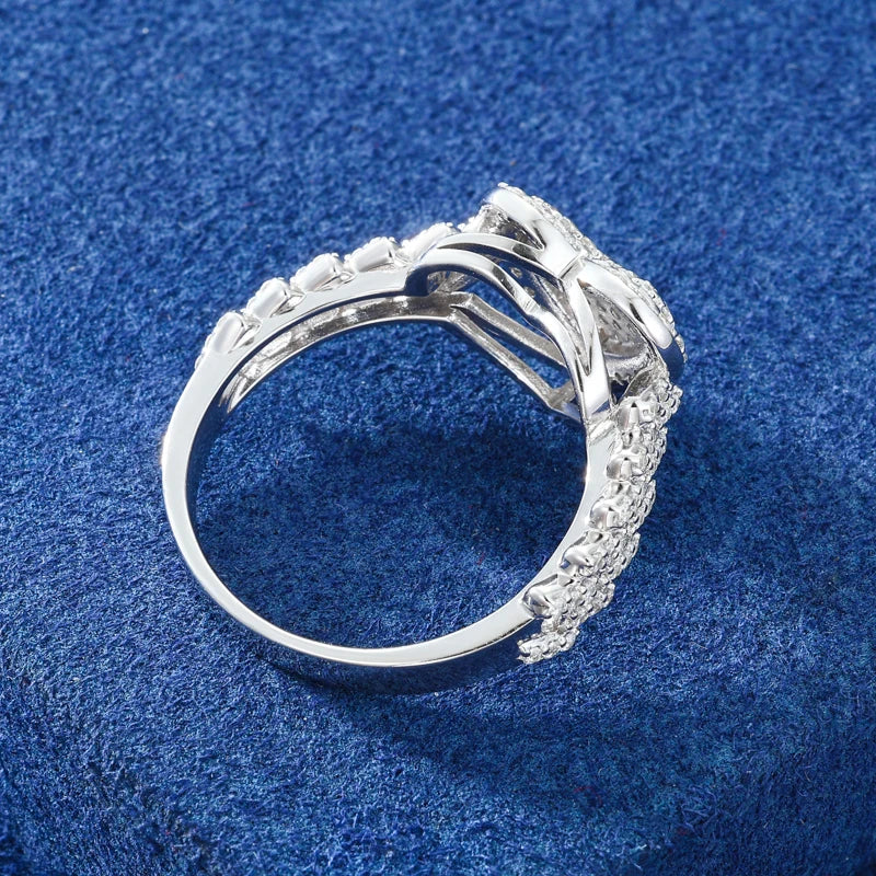 VVS Moissanite Heart Ring